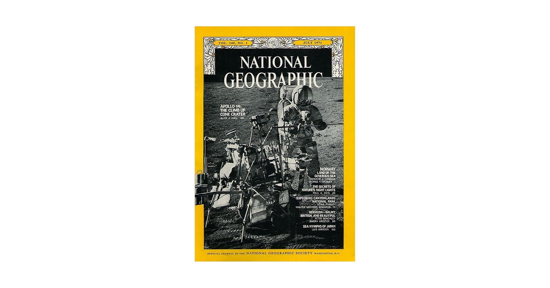 National Geographic, Vol. 140, No. 1 (July, 1971): National